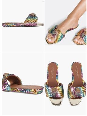 Kurt Geiger London Kensington Slide Sandal, size US9/EU40